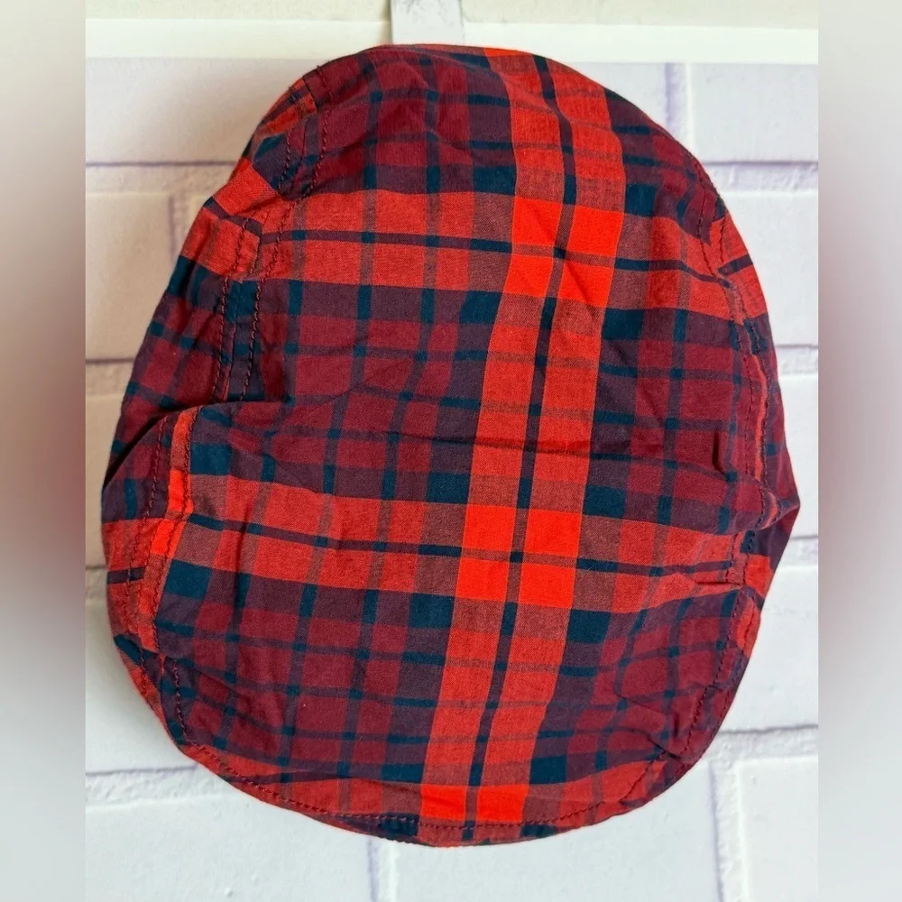 Gymboree Red Plaid Beret / Hat Size S (boys)